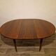 Scandinavian rosewood dining table
