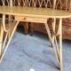 Rattan desk with 1 drawer ref JE