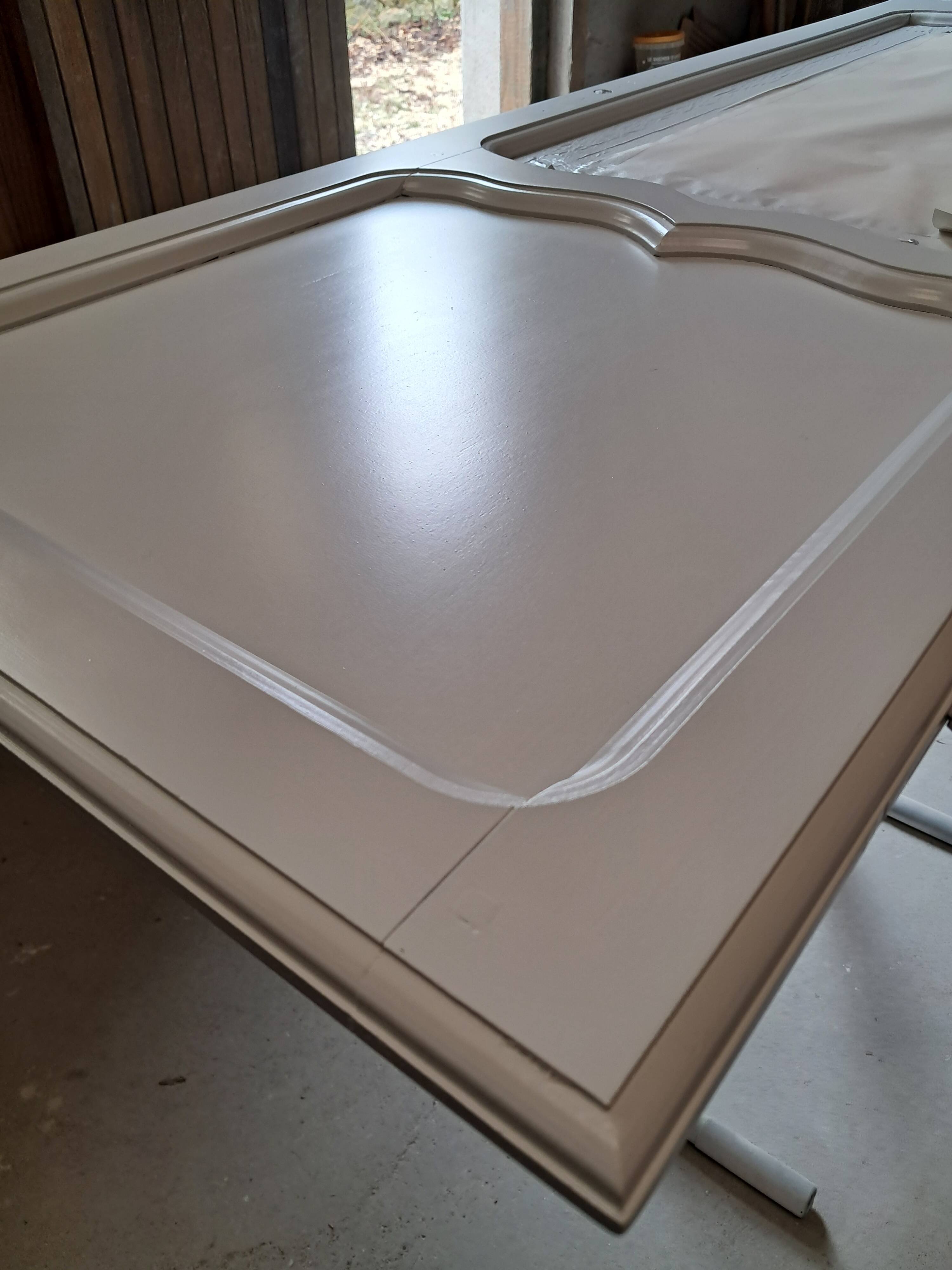 Small renovated beech bookshelf