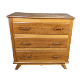 Scandinavian compass foot dresser
