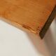 Pair of brutalist benches. Wood. France. Circa 1960.