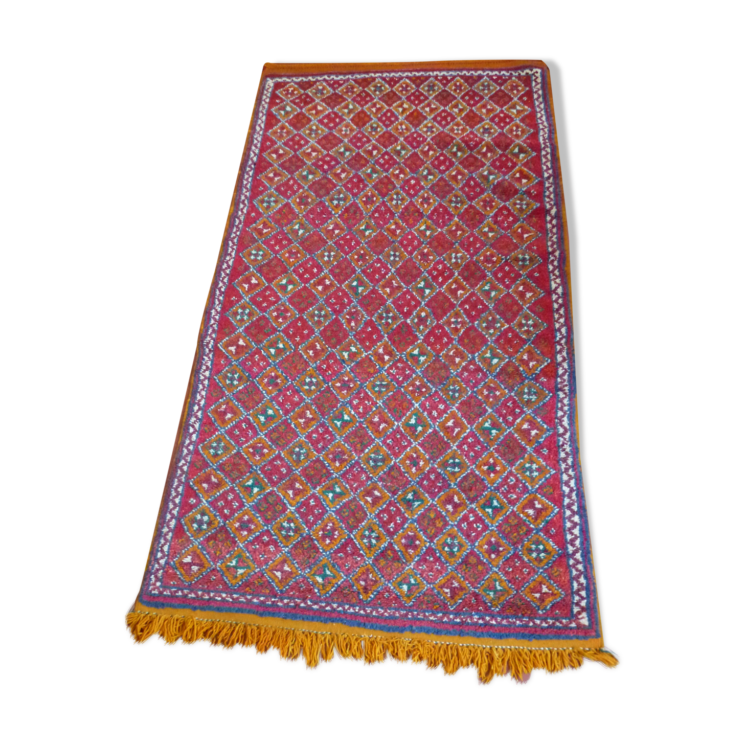 Berber carpet in wool 60