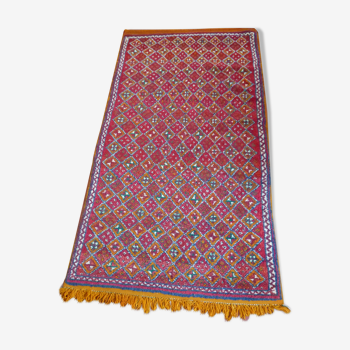 Tapis berbère en laine années 60