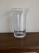 1970 XXXL vase in solid bubbled glass H33cm