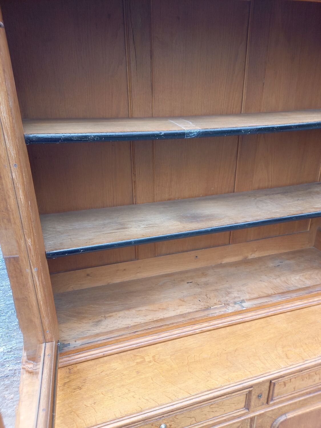 Solid oak sideboard 1900