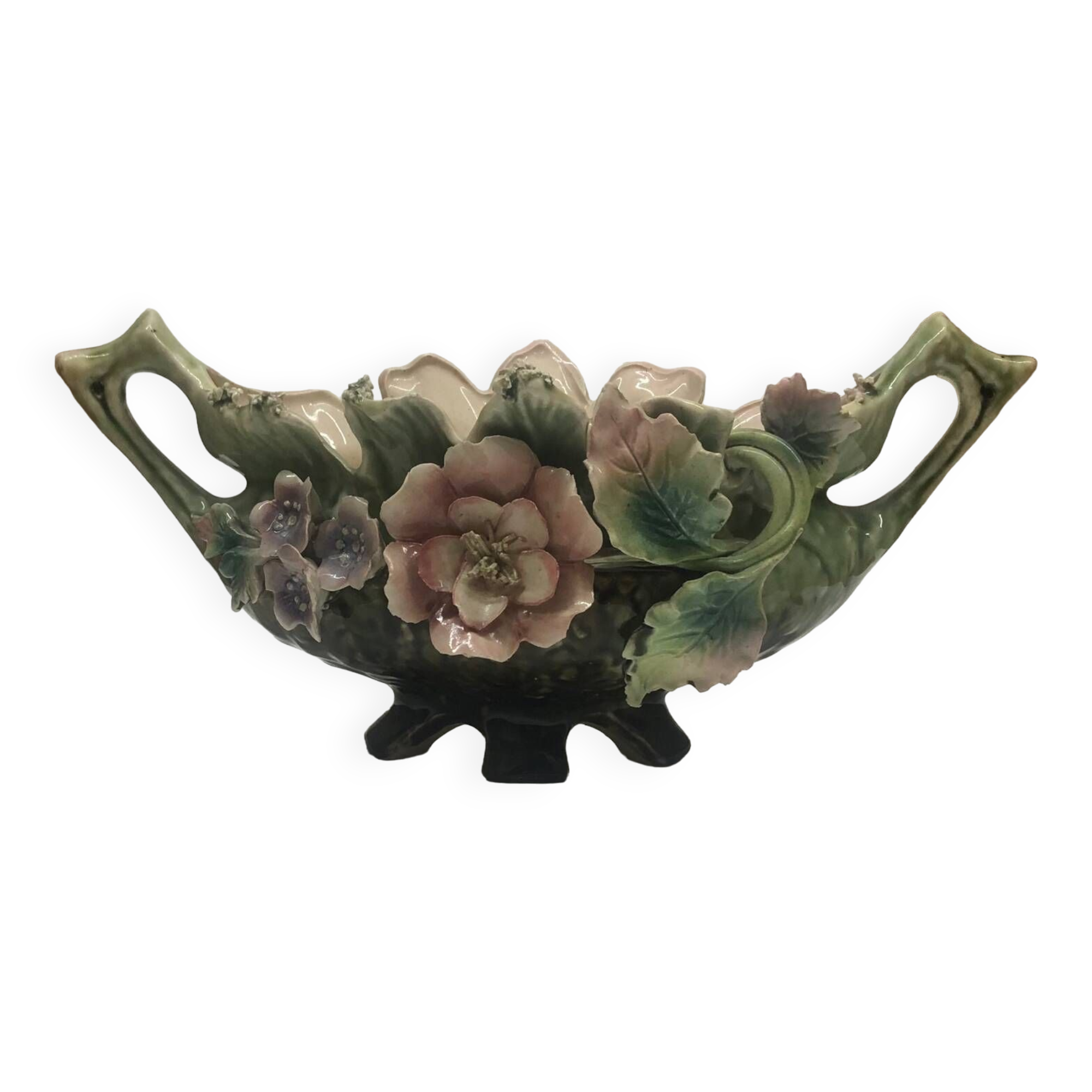 Flower slip planter vase 1900