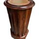 Chevet en bois rond, 1 porte