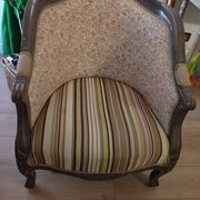 "Romantic" style armchair