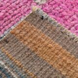 Soft Multicolor Persian Runner Rug, 83x335Cm