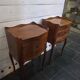 Pair of Louis XV style cherrywood bedside tables