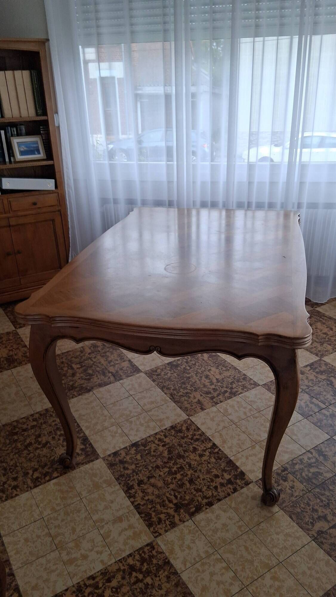 Table extensible style Louis XV