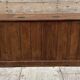 banc - coffre en teck birman
