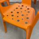 4 chaises "Fauteuil 300", Henry Massonet, Stamp, 1972