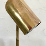 Vintage brass adjustable desk lamp