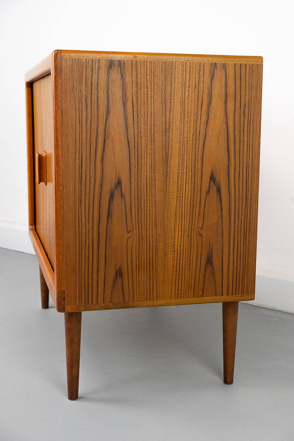 Danish Teak Sideboard with Tambour Doors from Dyrlund, 1970s