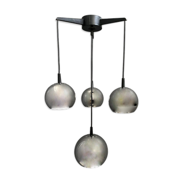 Suspension chromée années 1960