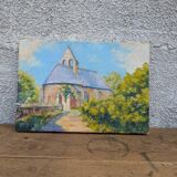 oil on canvas, landscape