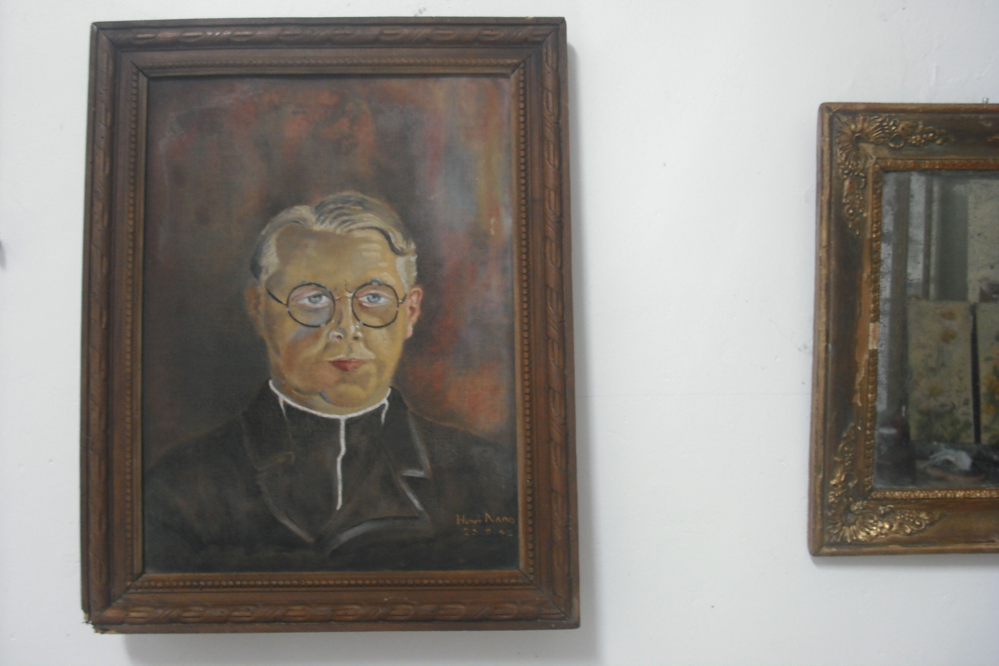 Signed Portrait, Priest 48/38