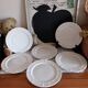 Italian ceramic hors d'oeuvre plates