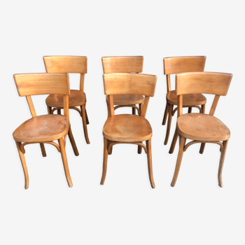 Lot de 6 chaises Baumann