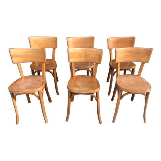Set of 6 Baumann chairs