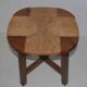 Tabouret paillé « moderniste » années 50's