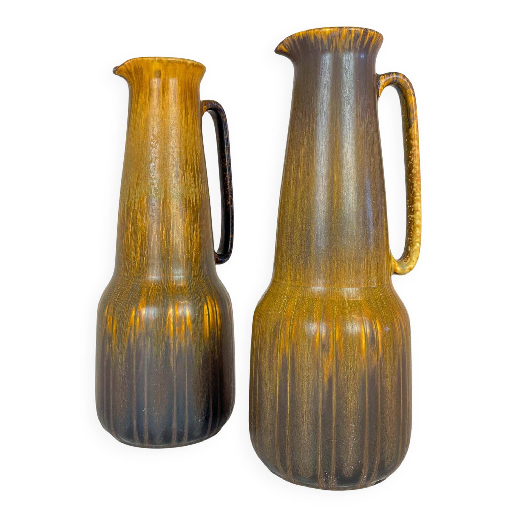 Large Mid-Century Modern Ceramic Vase by Gunnar Nylund, Rörstrand, Sweden