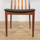 Mid-Century Teak and Leather Dining Chairs by Leslie Dandy for G-Plan, 1960