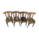 Lot de 4 chaises de bistrot