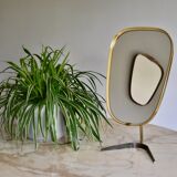 Table mirror 1950s Vereinigte Werkstätten München, Germany
