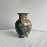 Signed ceramic vase.