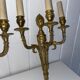 Paires d'appliques bronze Louis XVI