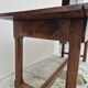19th century solid walnut Burgundy farmhouse table with two drawers - 1m82