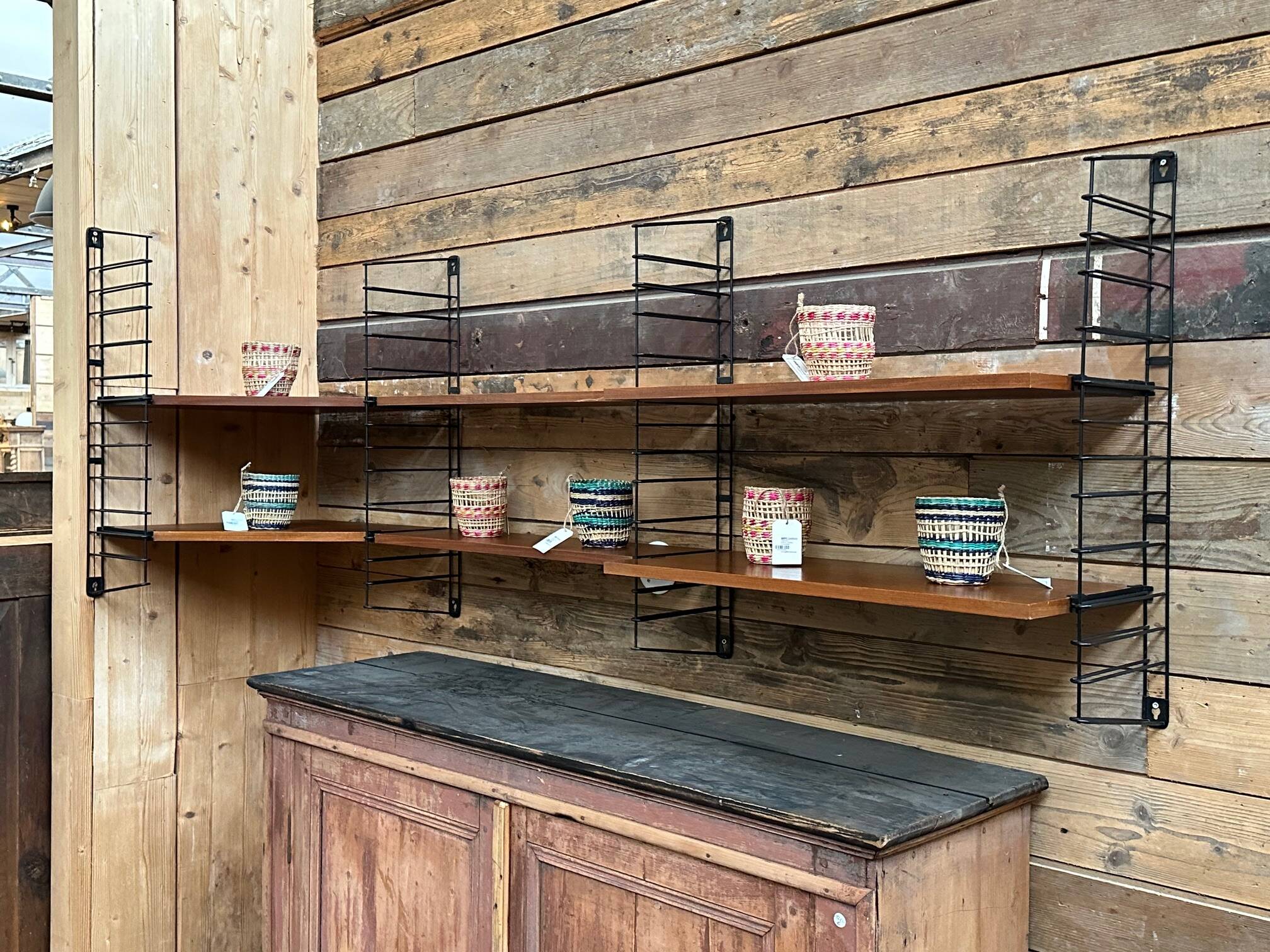 1960s TOMADO Modular Shelving Unit