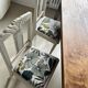 5 relooked antique chairs