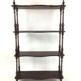 Wooden wall shelf 80 cm