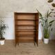 Armoire verte en chêne vintage