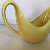 Old yellow sauceboat Boch Belgium
