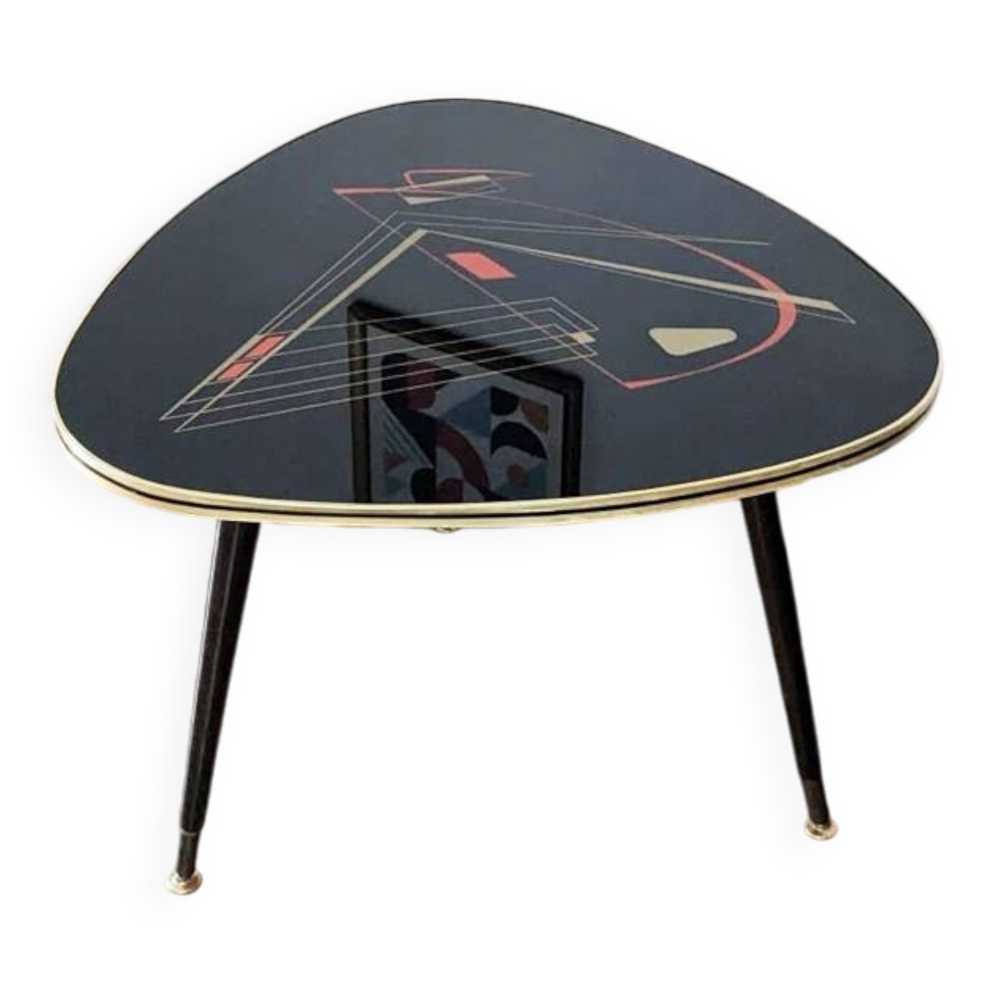 Vintage tripod coffee table