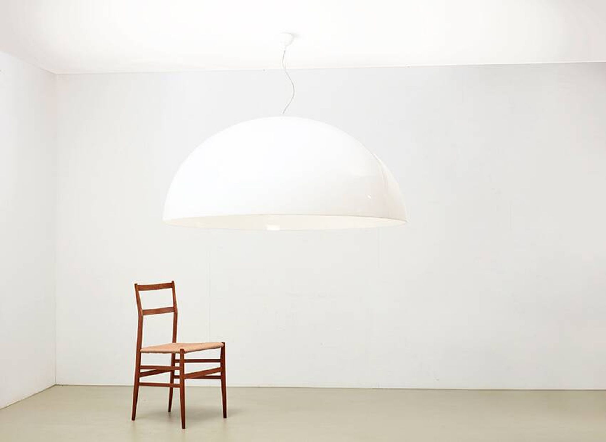 Vico Magistretti Sonora 493 Pendant XXL for Oluce Italy 1976