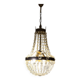lustre plafonnier à pampilles