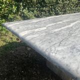 Vintage 70s marble coffee table