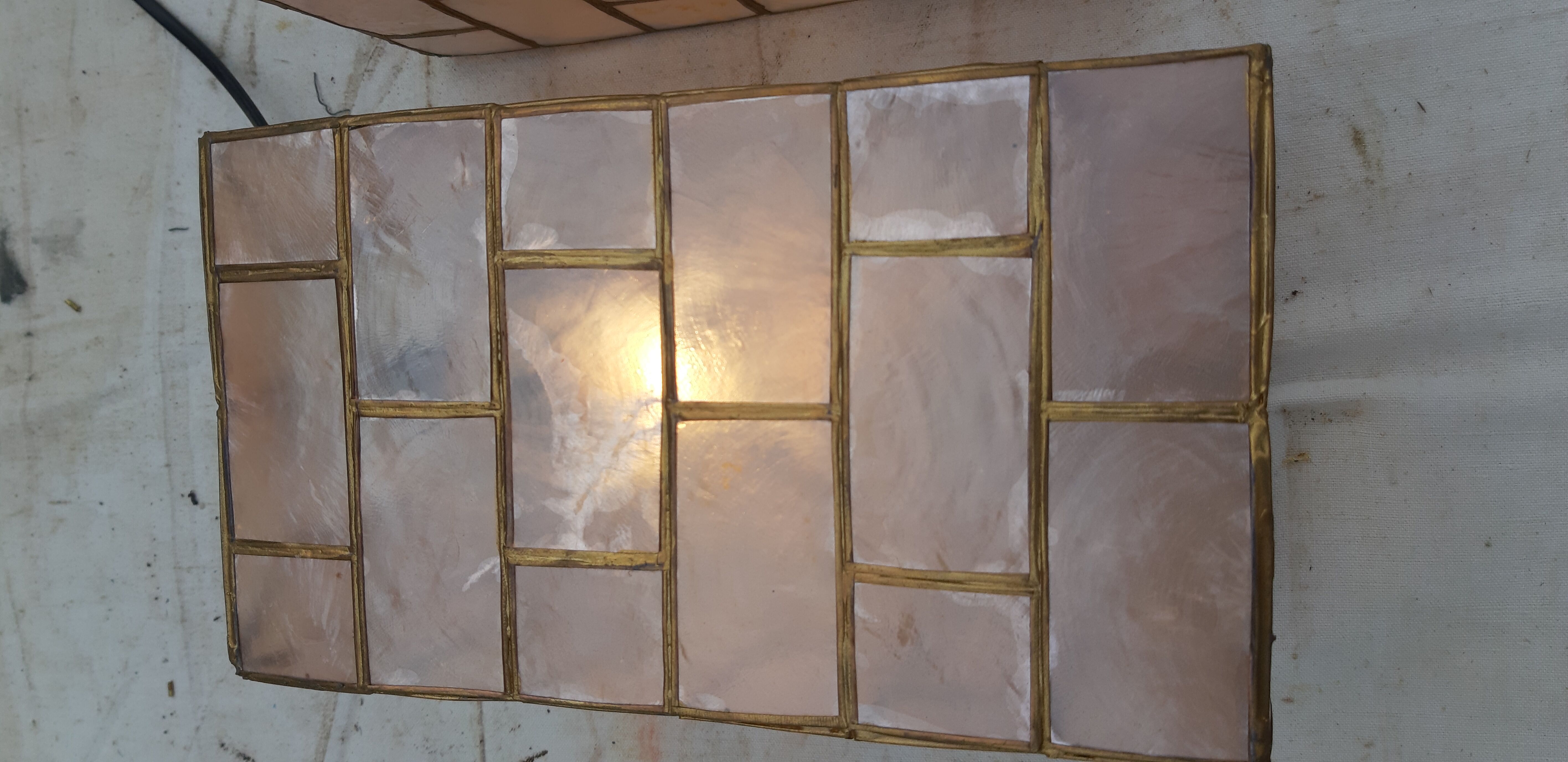 Pair of vintage pendant lights from the 1960s