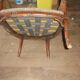 Rattan cane sofa and armchair circa 1970