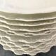 Prestigious 62-piece dinnerware set in vintage 70's Limoges white porcelain by Raynaud