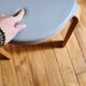 Set of 2 grey Normann Copenhagen stools