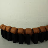 DS-600 'Non Stop' sofa by Eleonore Peduzzi Riva for De Sede with 12 elements, Switzerland 1970s