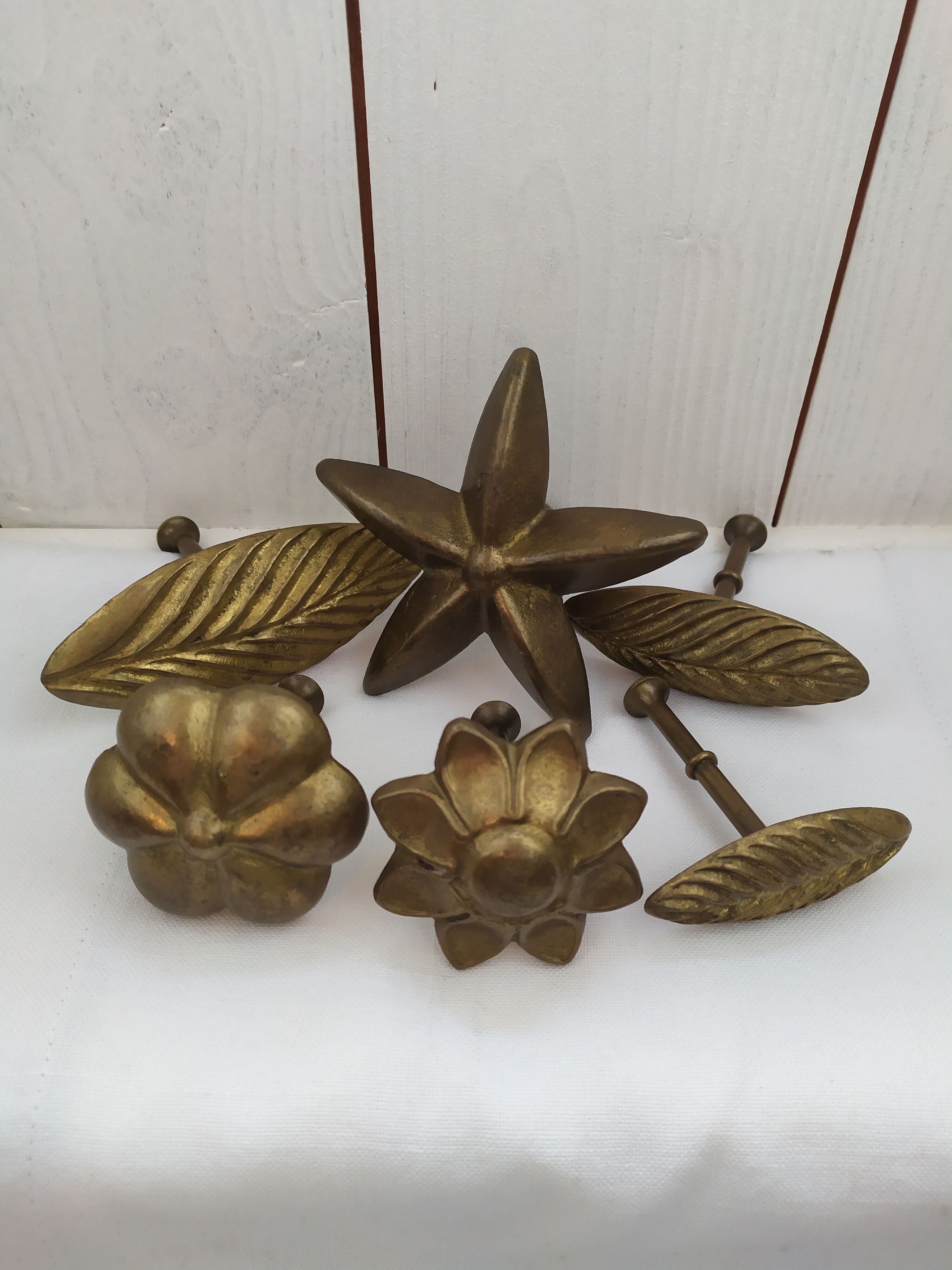 Ancient Bronze Stamp Footprints