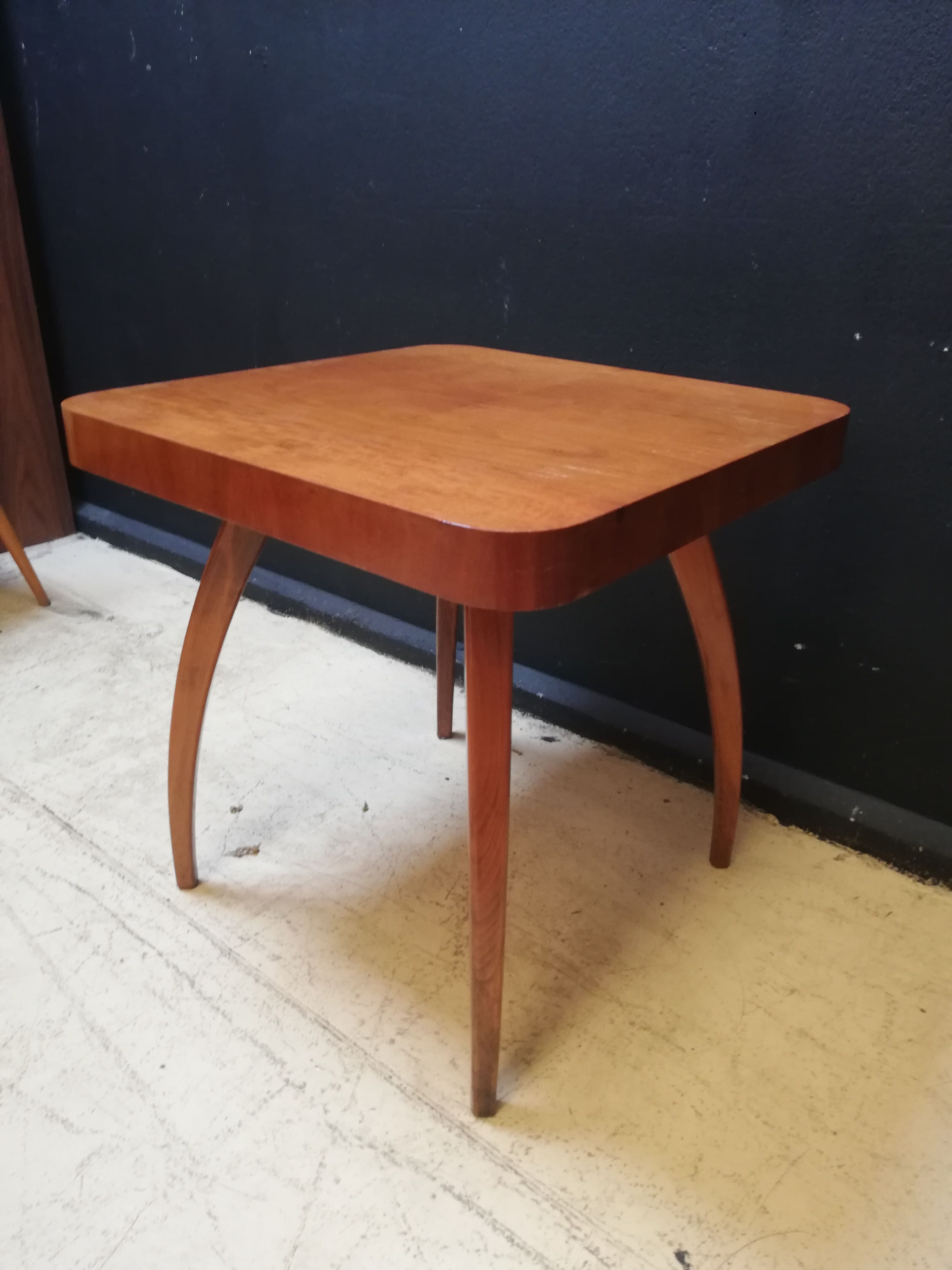 Coffee table Spider Halabala, vintage, Czech, art deco