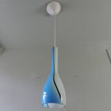 Vintage Murano pendant lamp Luciano Vistosi Italy 1960s